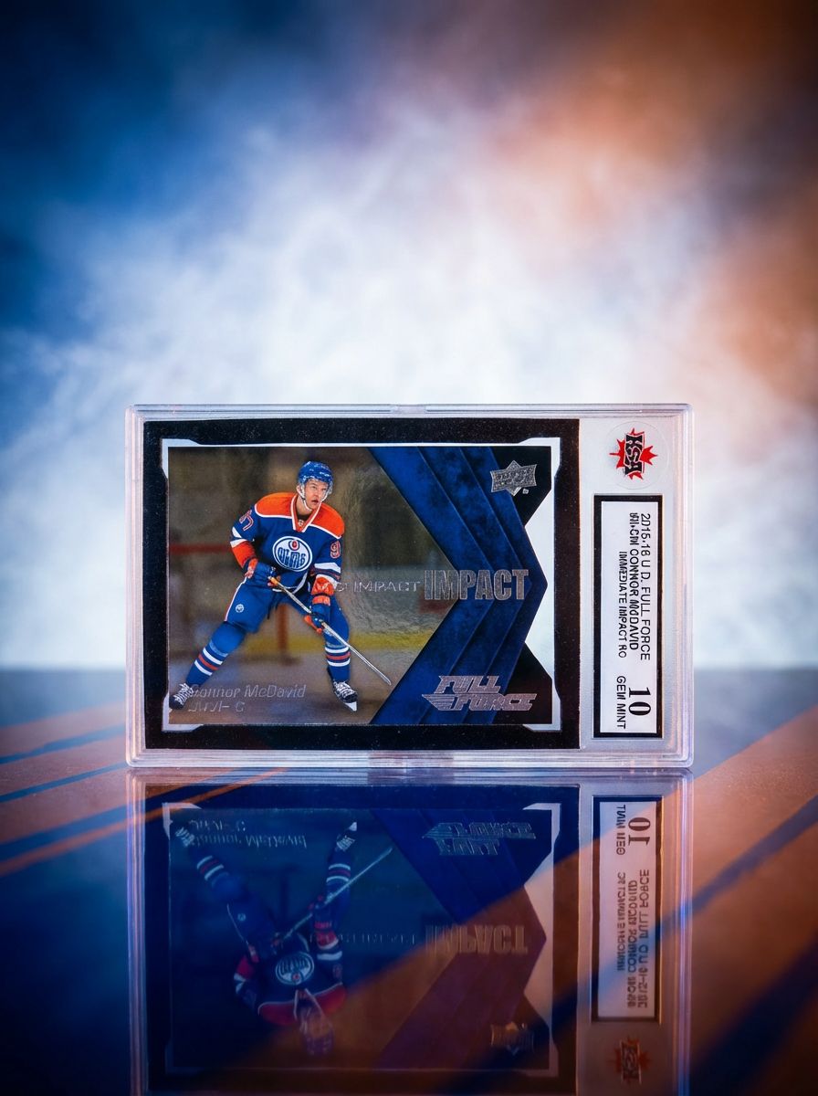 Connor McDavid 2015-16 UD Full Force II-CM 