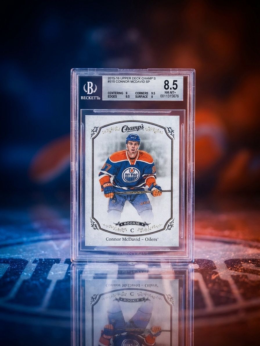 Connor McDavid 2015-16 Upper Deck Champs 315 SP
