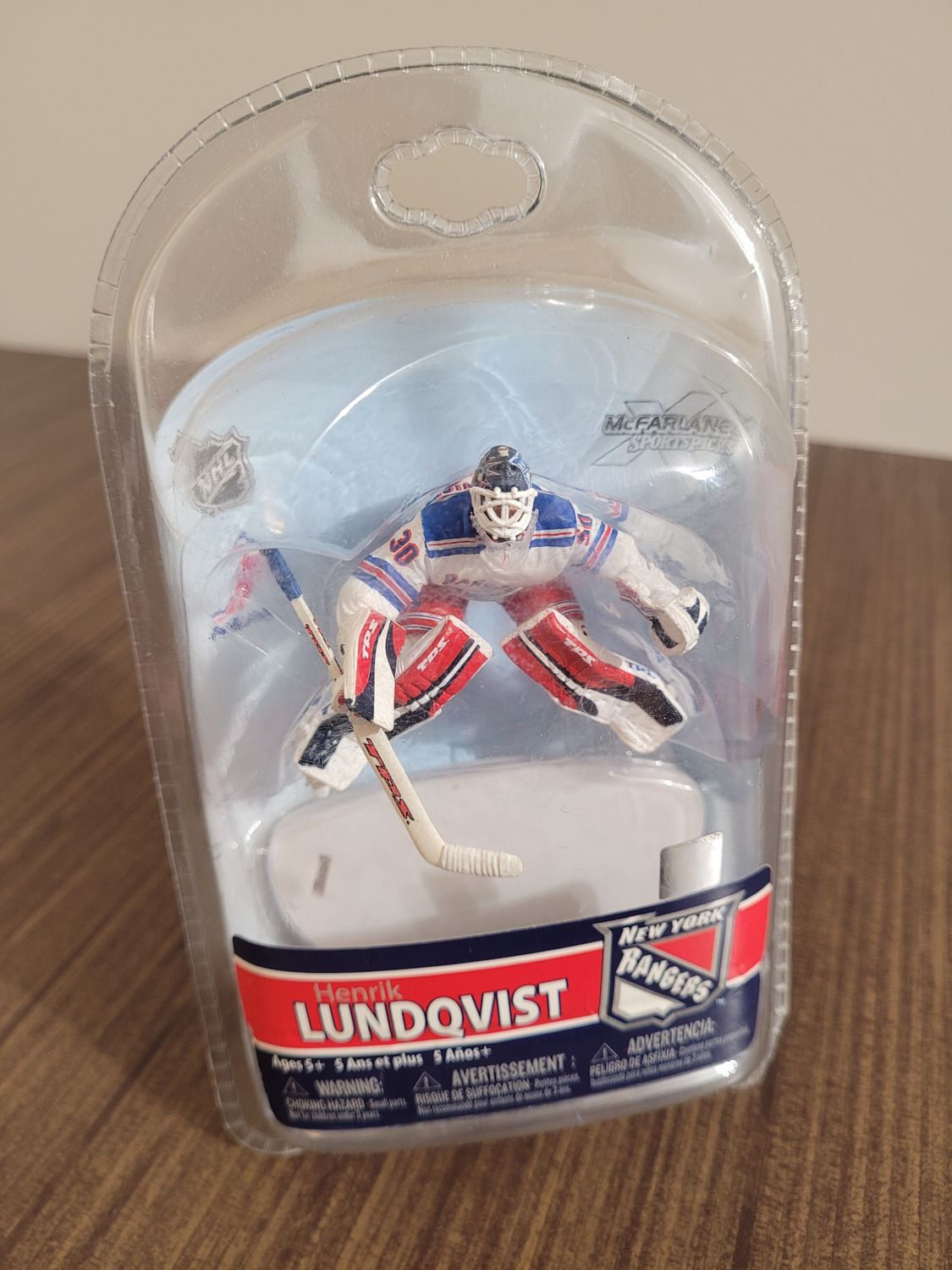 Henrik Lundqvist 3" McFarlane