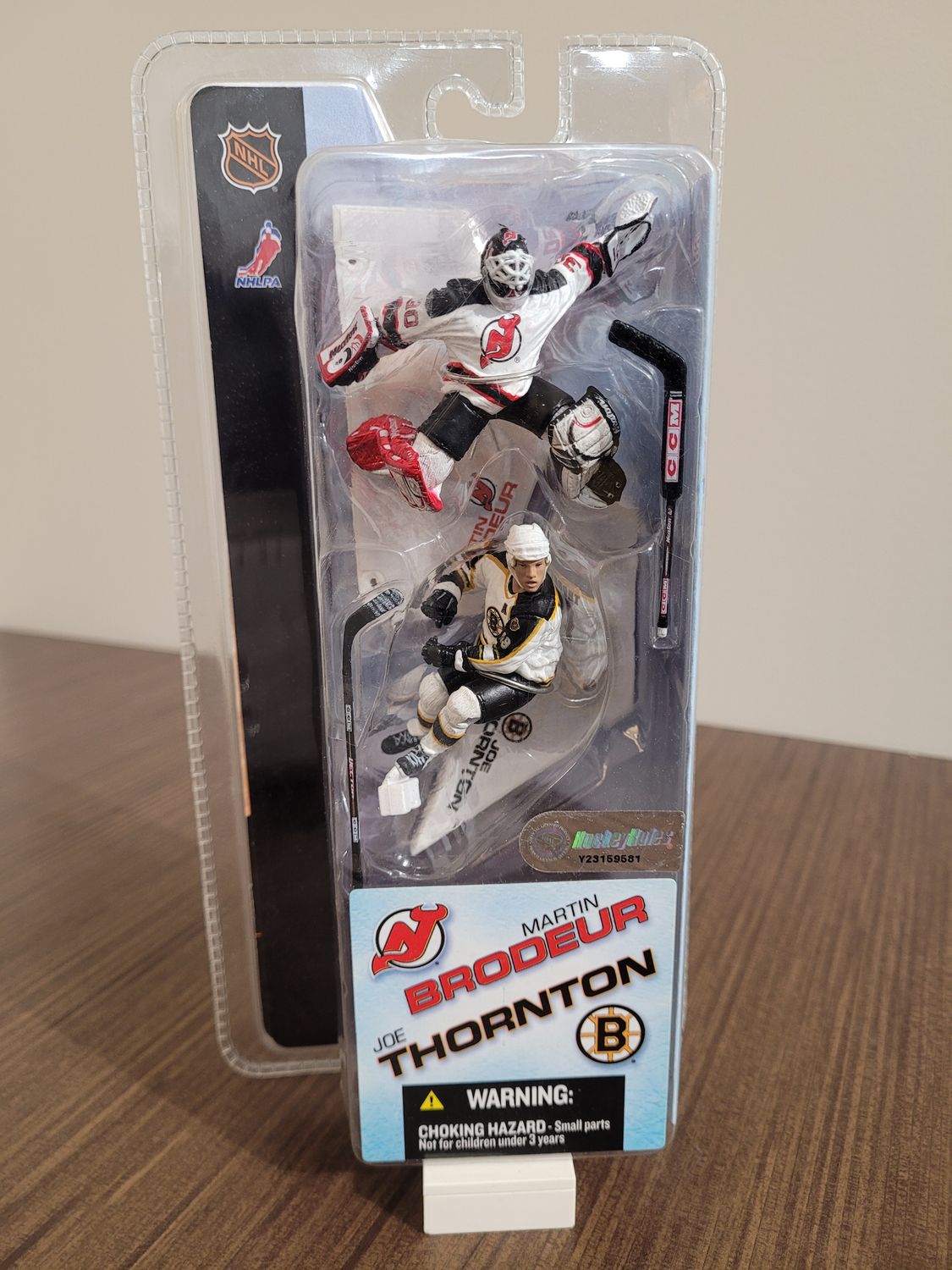 Brodeur-Thornton 3" McFarlane 2-Pack