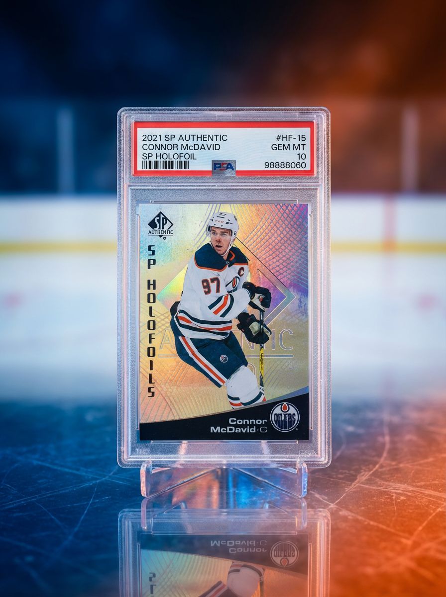 Connor McDavid 2021-22 SP Authentic HF-15