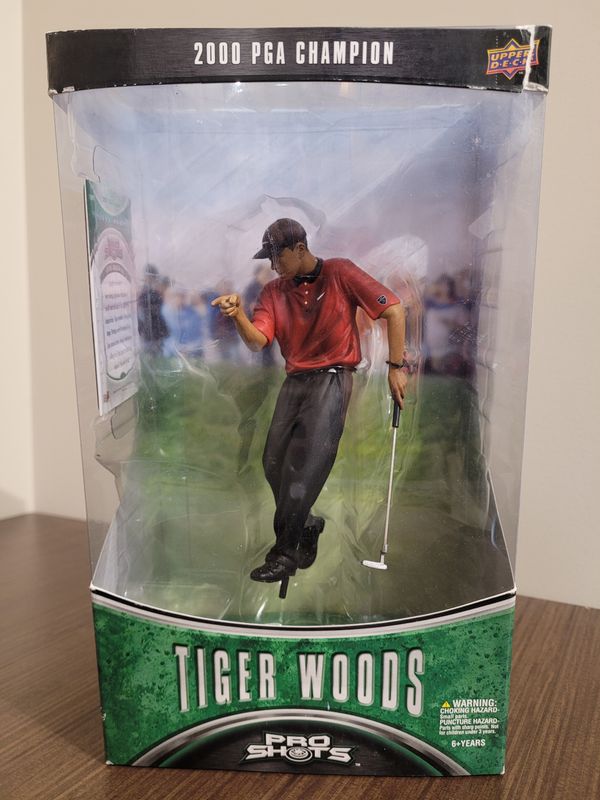 Tiger Woods Upper Deck Figurine w/ Card