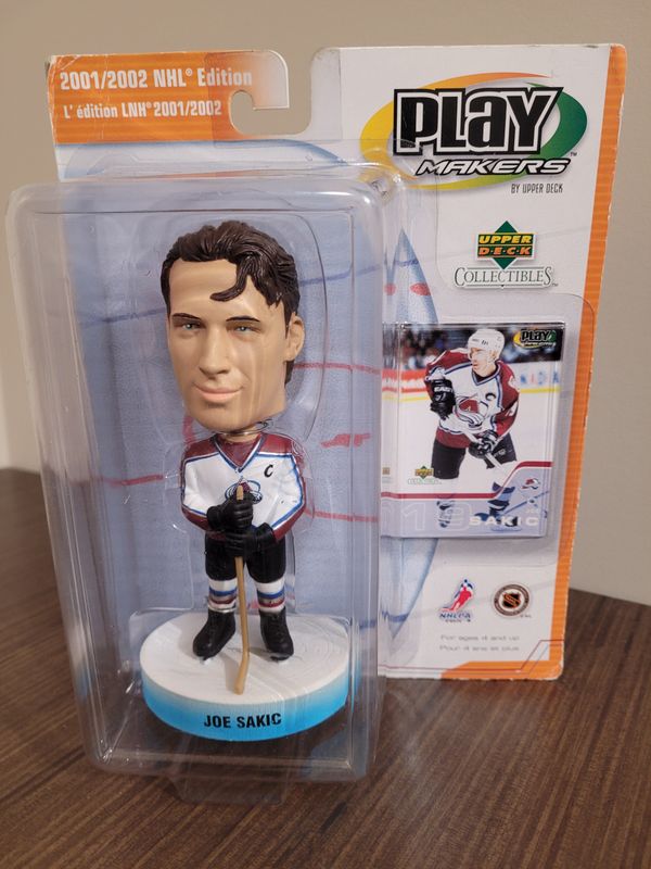 Joe Sakic Play Makers Bobblehead - Minimal Damage
