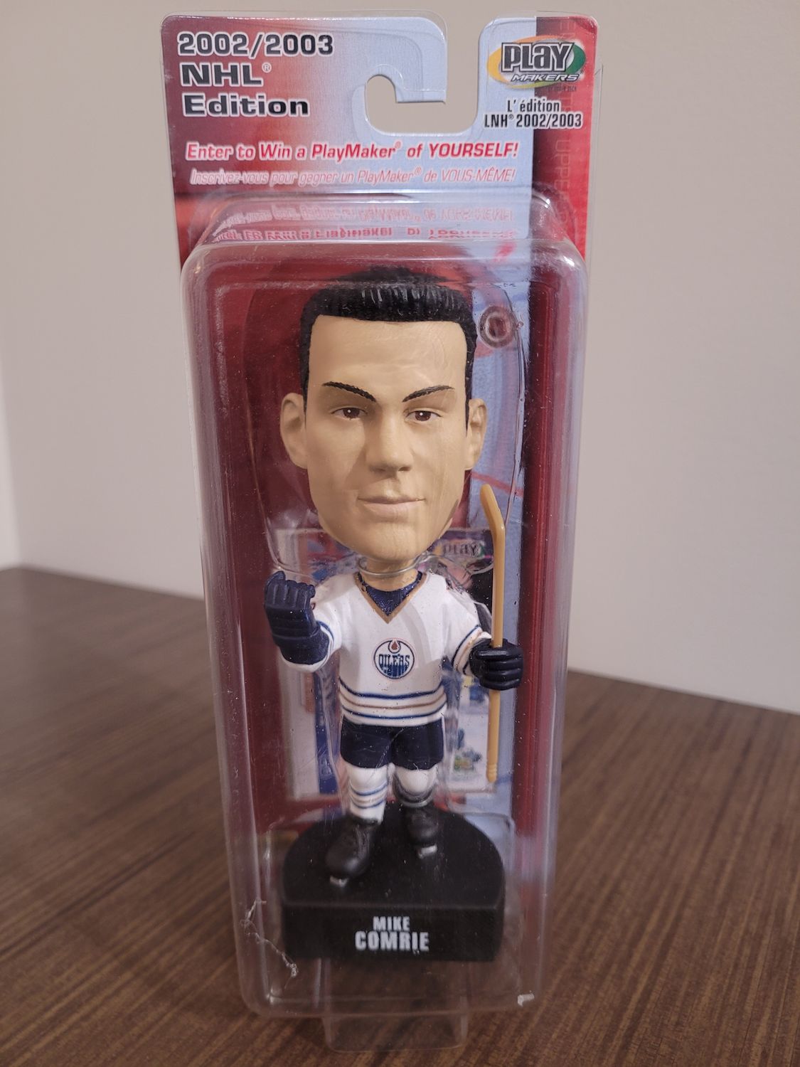 Mike Comrie Play Makers Bobblehead