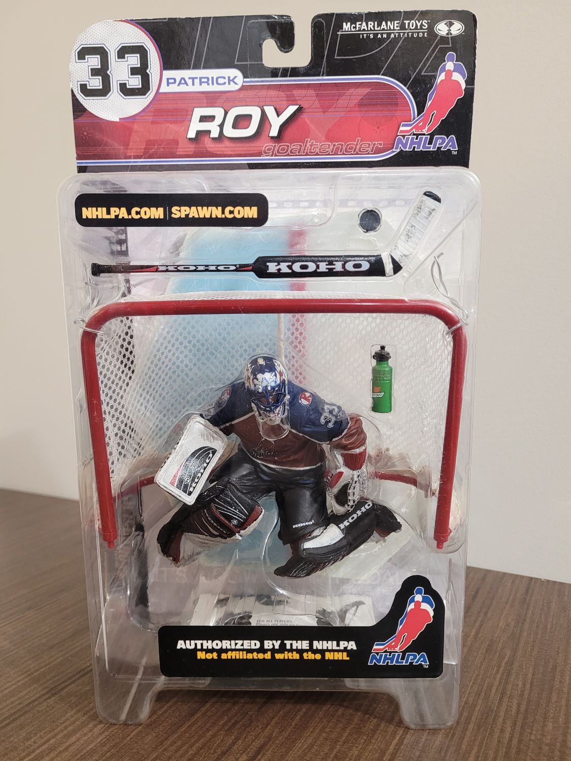 Patrick Roy McFarlane w/ Net