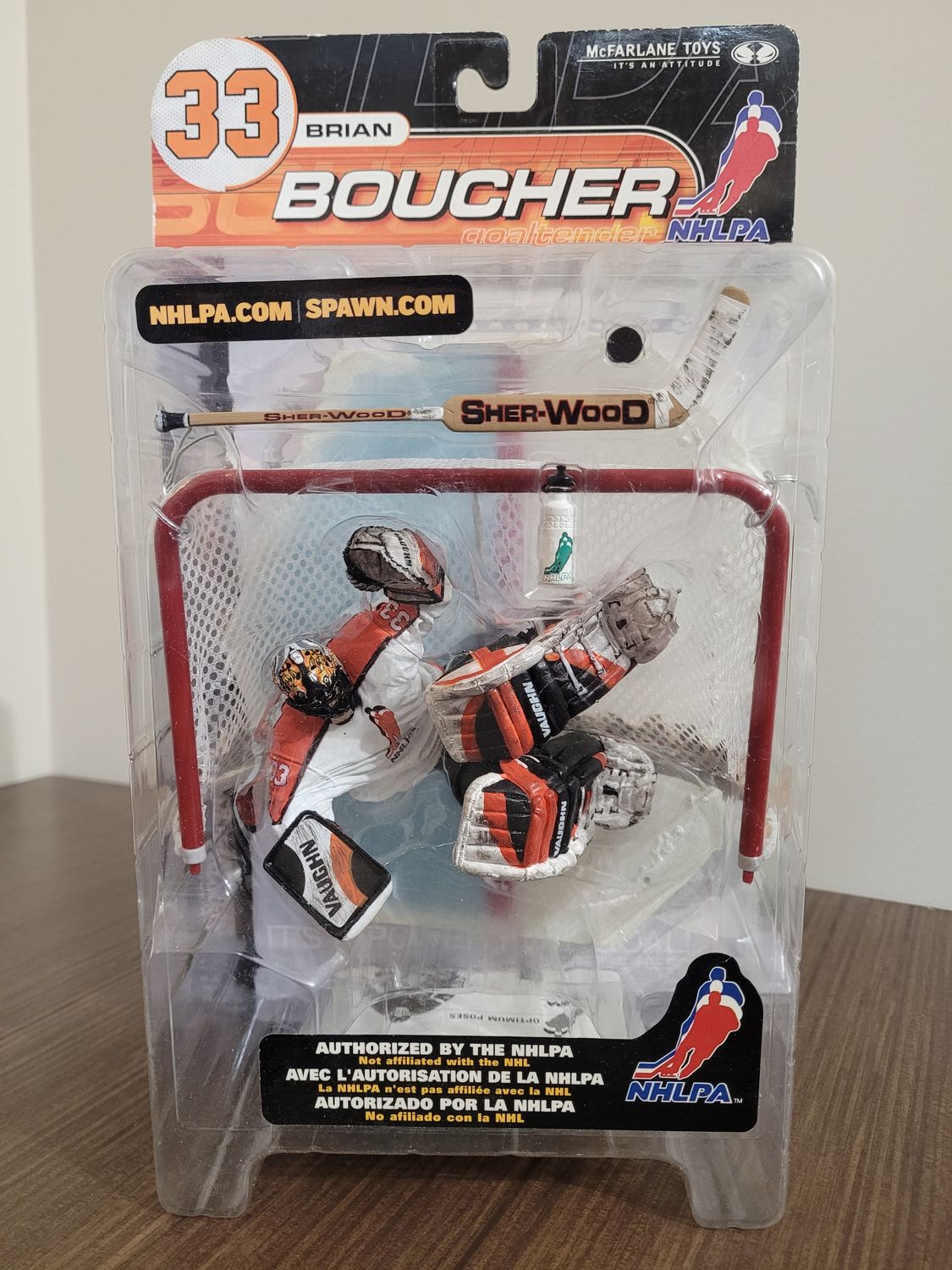 Brian Boucher McFarlane w/ Net
