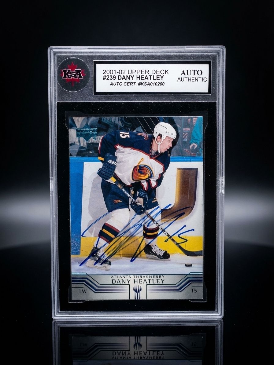 Dany Heatley 2001-02 Upper Deck 239