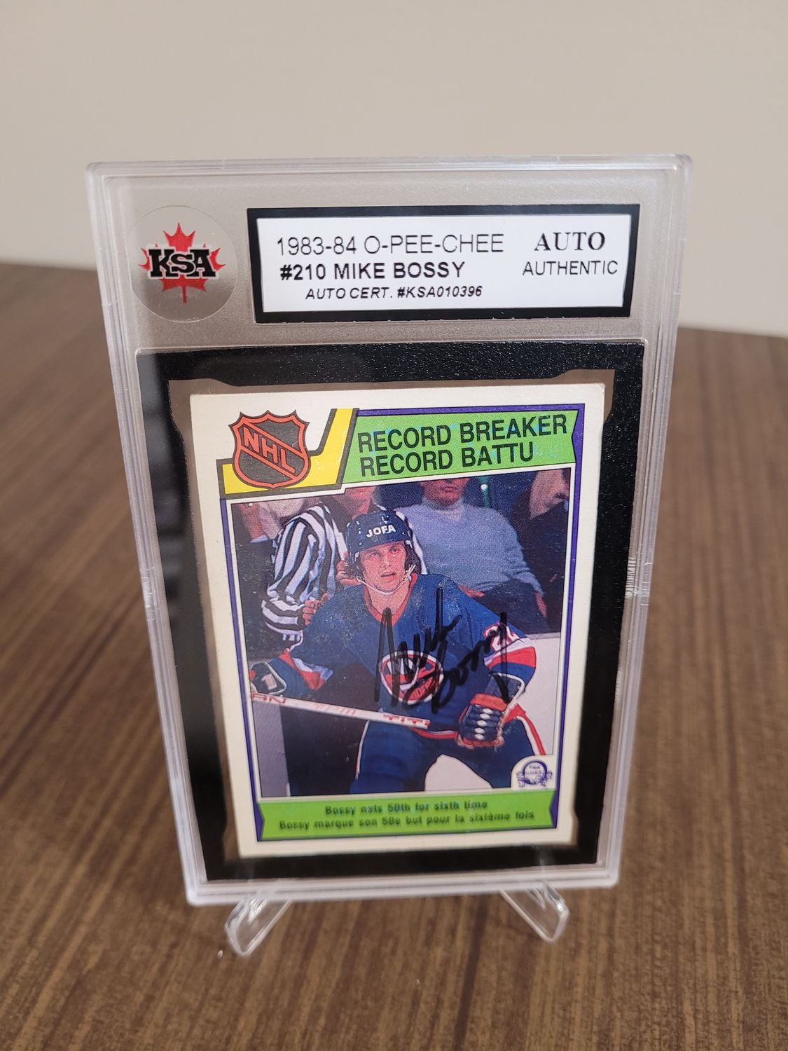 Mike Bossy 1983-84 O-Pee-Chee 210