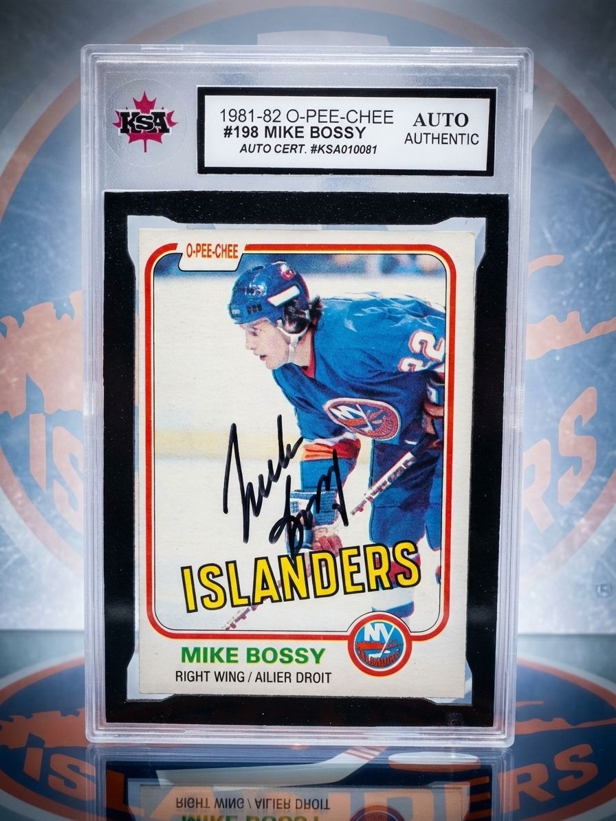 Mike Bossy 1981-82 O-Pee-Chee 198