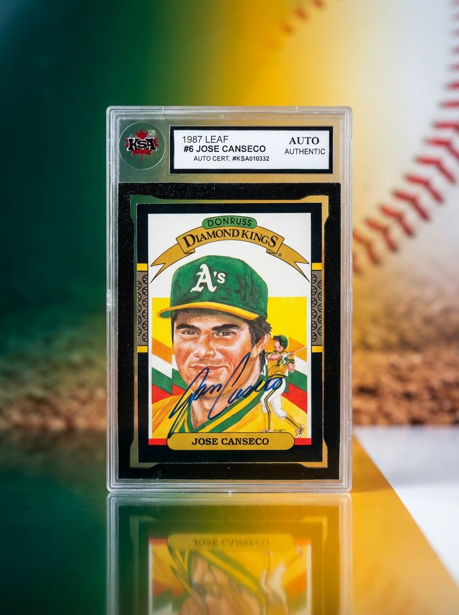Jose Canseco 1987 Leaf 6