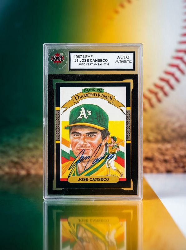 Jose Canseco 1987 Leaf 6