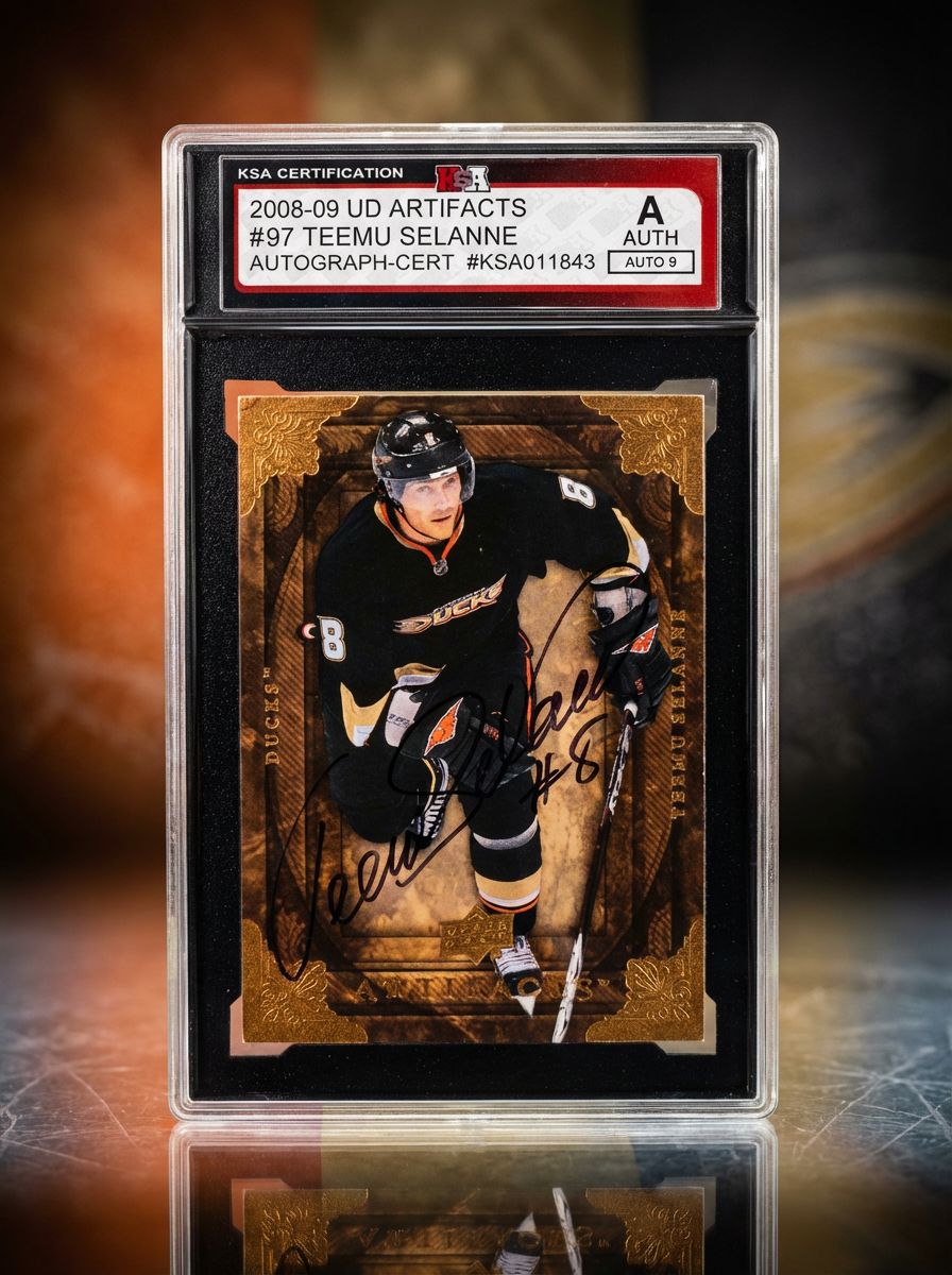 Teemu Selanne 2008-09 Artifacts 97