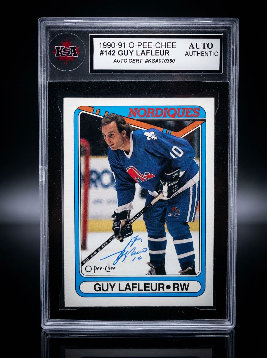 Guy Lafleur 1990-91 O-Pee-Chee 142