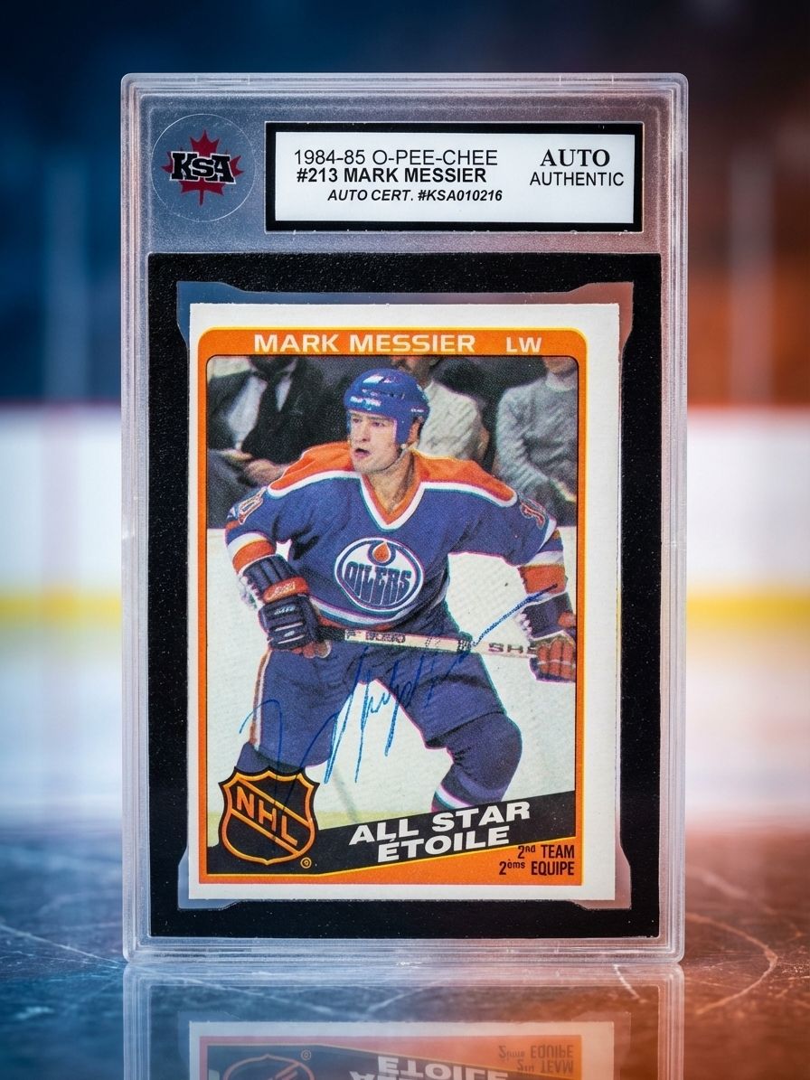 Mark Messier 1984-85 O-Pee-Chee 213