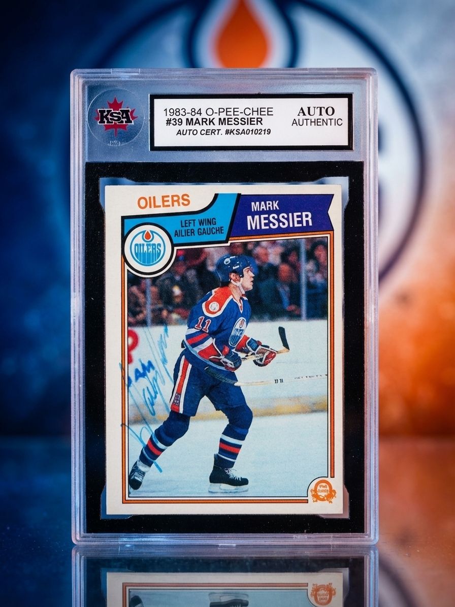 Mark Messier 1983-84 O-Pee-Chee 39