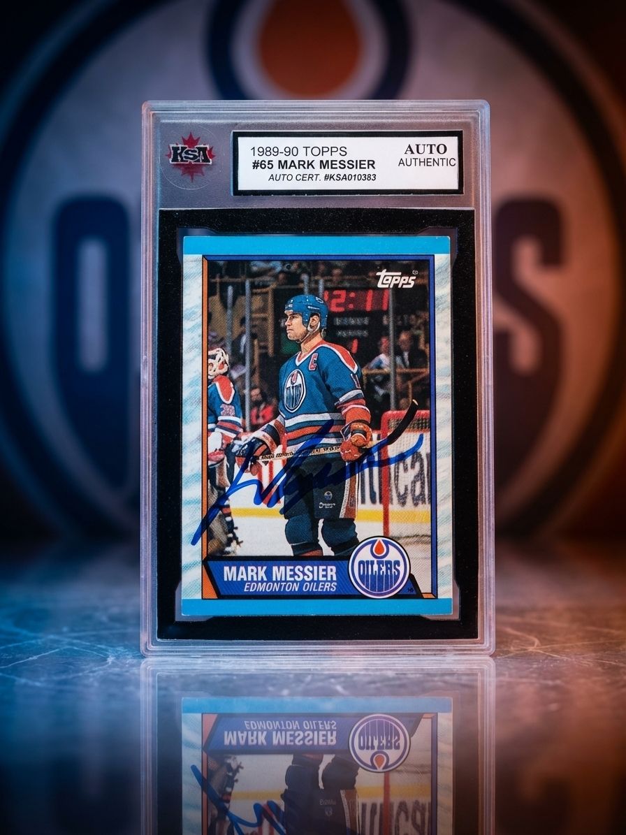 Mark Messier 1989-90 Topps 65