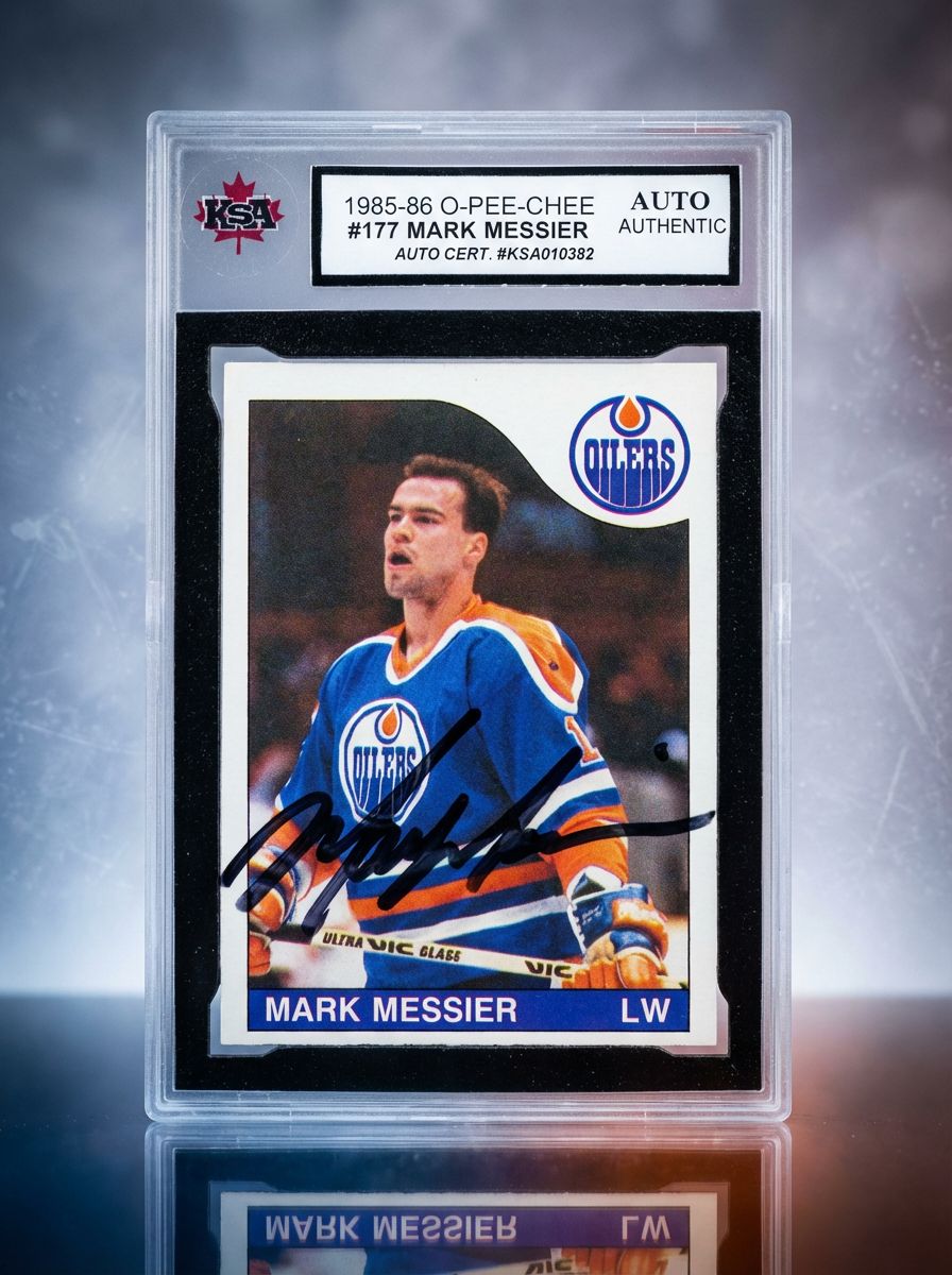 Mark Messier 1985-86 O-Pee-Chee 177