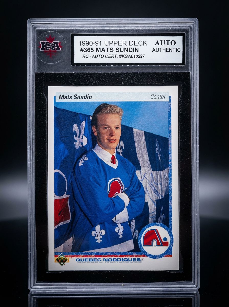 Mats Sundin 1990-91 Upper Deck 365