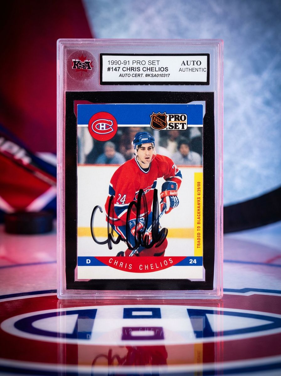Chris Chelios 1990-91 Pro Set 147