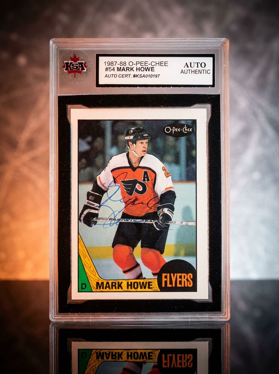Mark Howe 1987-88 O-Pee-Chee 54