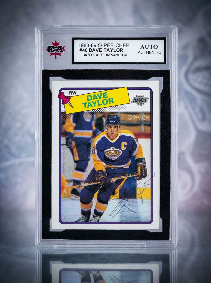 Dave Taylor 1988-89 O-Pee-Chee 46