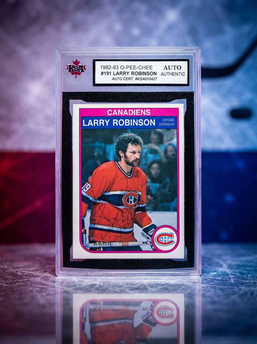 Larry Robinson 1982-83 O-Pee-Chee 191
