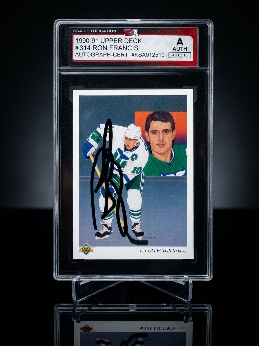 Ron Francis 1990-91 Upper Deck 314