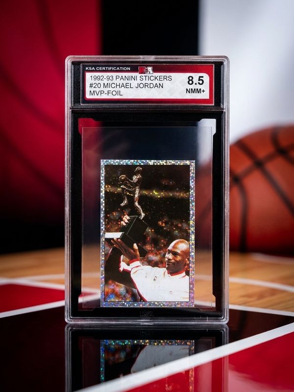 Michael Jordan 1992-93 Panini Stickers 20