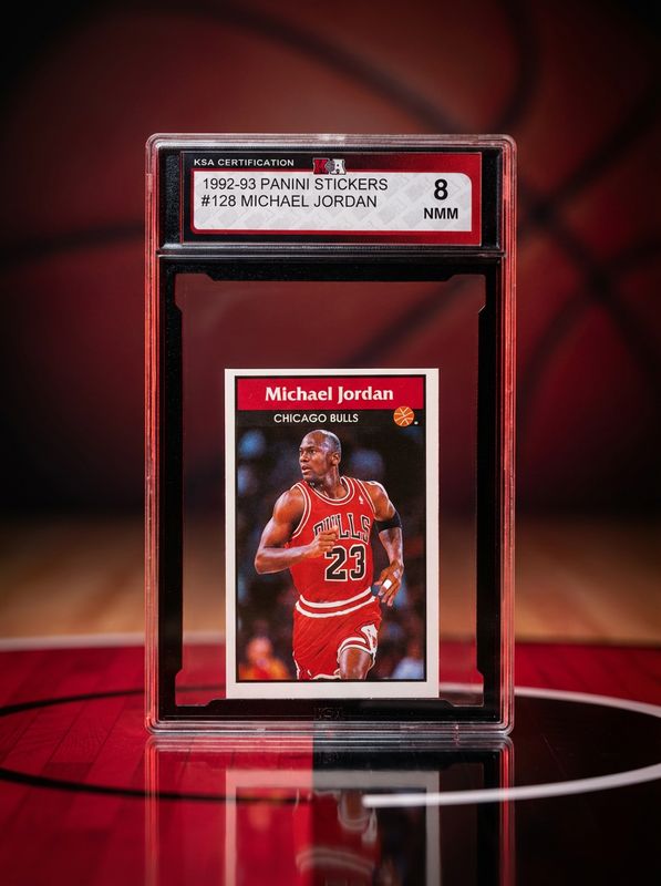 Michael Jordan 1992-93 Panini Stickers 128