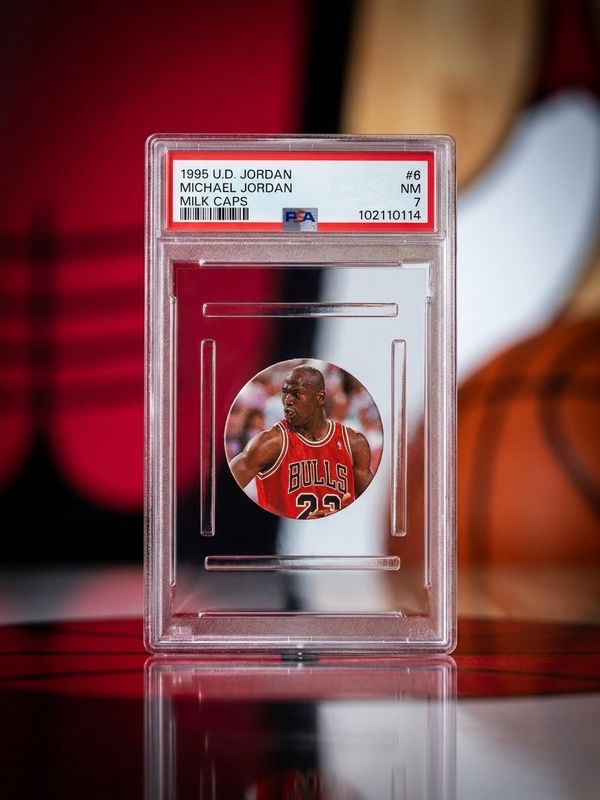 Michael Jordan 1995 Upper Deck Milk Caps 6