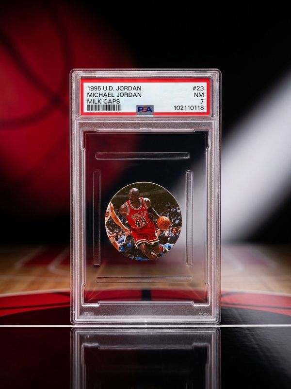 Michael Jordan 1995 Upper Deck Milk Caps 23