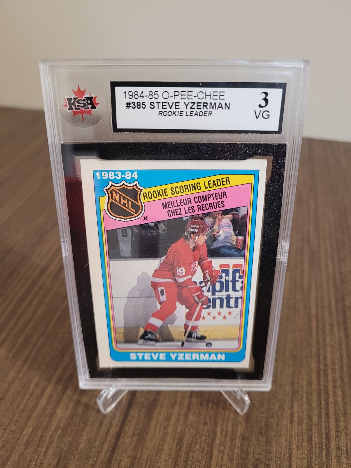 Steve Yzerman 1984-85 O-Pee-Chee 385