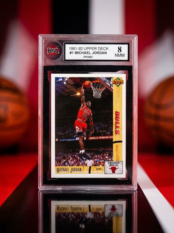 Michael Jordan 1991-92 Upper Deck Promo 1