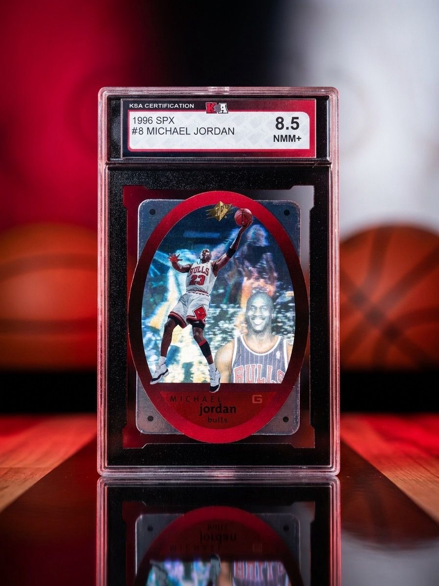 Michael Jordan 1996 Upper Deck SPX 8