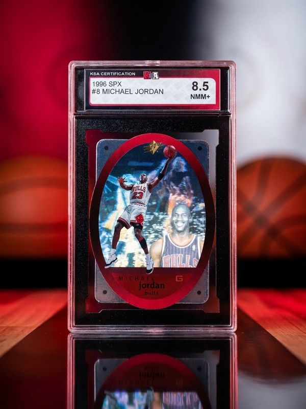 Michael Jordan 1996 Upper Deck SPX 8