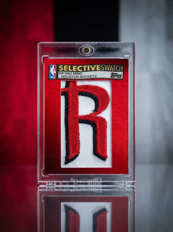 Yao Ming 2005 Topps Selective Swatch 1/1