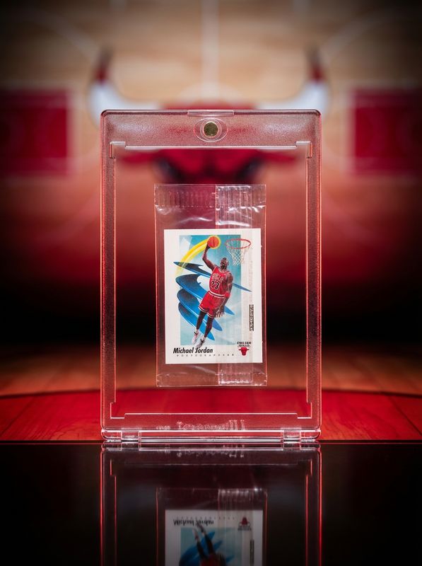 Michael Jordan 1991-92 Skybox Hostess Mini Insert Canadian Exclusive? 7