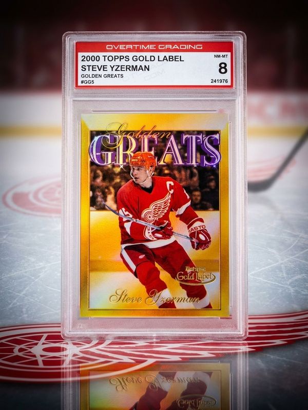 Steve Yzerman 2000 Topps Gold Label GG5