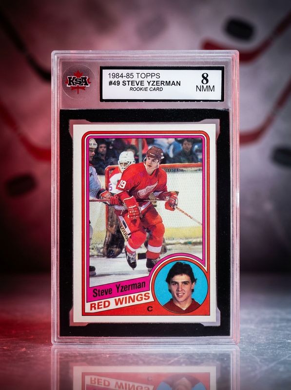 Steve Yzerman 1984-85 Topps 49