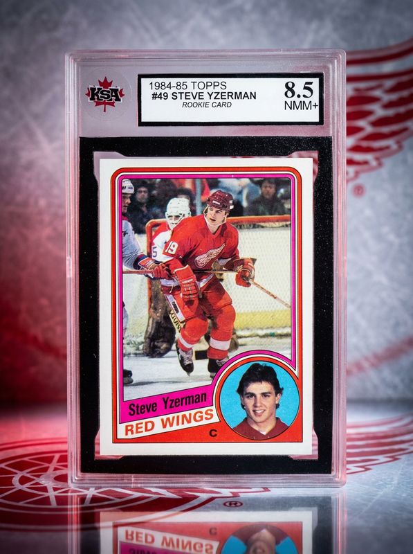 Steve Yzerman 1984-85 Topps 49