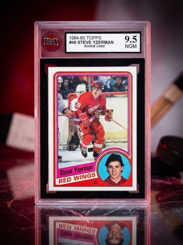 Steve Yzerman 1984-85 Topps 49