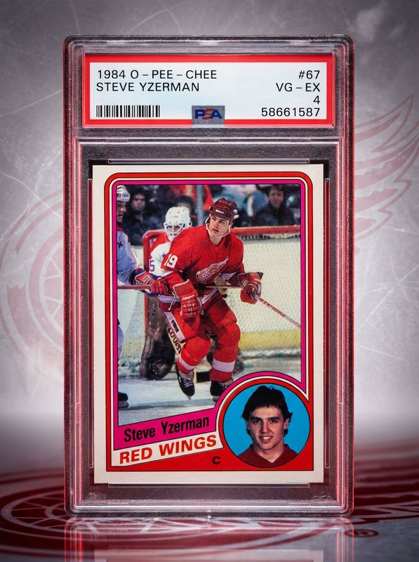 Steve Yzerman 1984-85 O-Pee-Chee 67