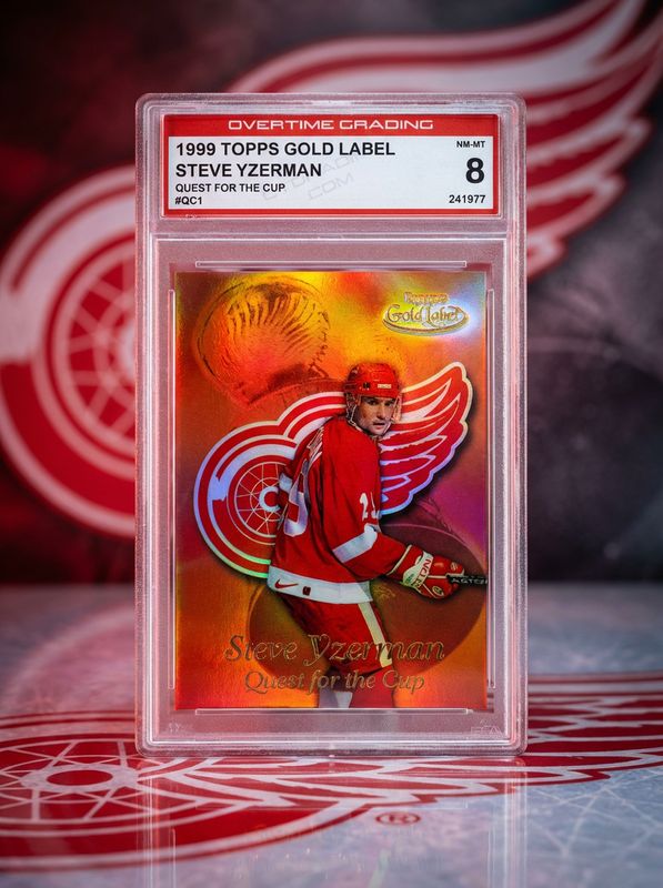 Steve Yzerman 1999 Topps Gold Label QC1