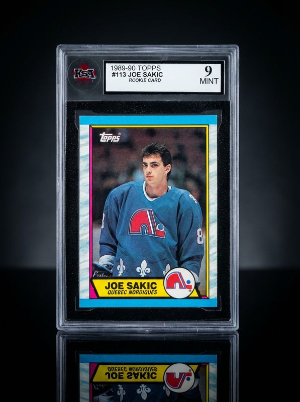 Joe Sakic 1989-90 Topps 113
