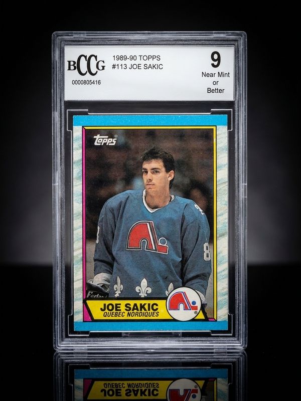 Joe Sakic 1989-90 Topps 113