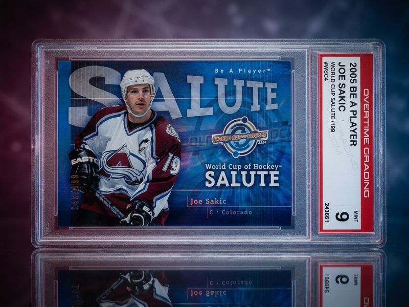 Joe Sakic 2005 BAP Salute WSC4