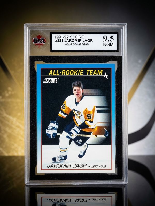 Jaromir Jagr 1991-92 Score 381