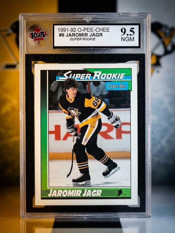 Jaromir Jagr 1991-92 O-Pee-Chee 9