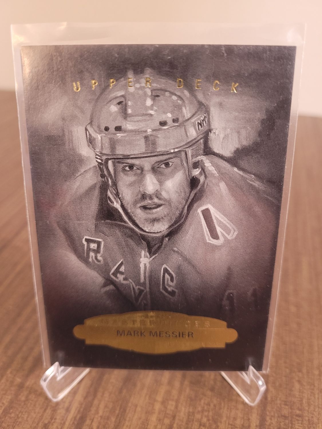Mark Messier 2014-15 UD Masterpieces 163