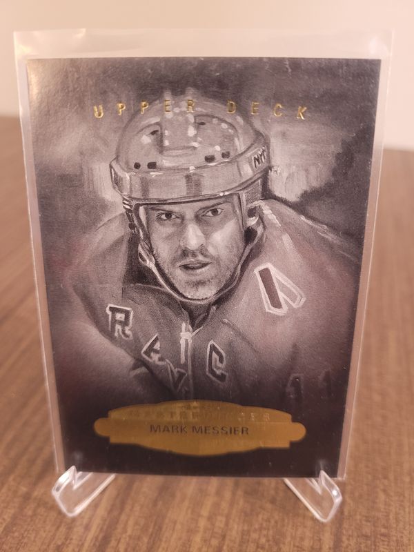 Mark Messier 2014-15 UD Masterpieces 163